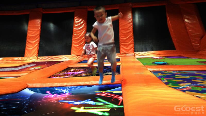 Interactive Trampoline