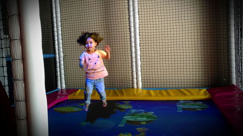 Interactive Trampoline: Interactive games for trampoline park