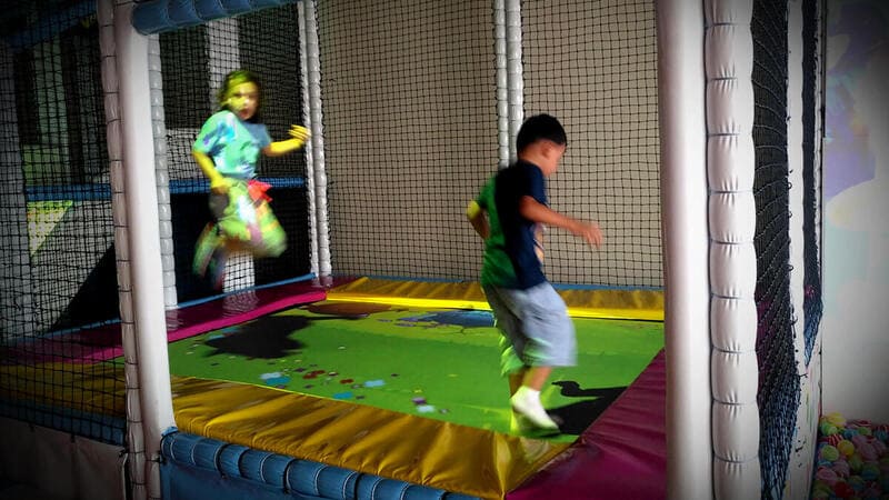 Interactive Trampoline