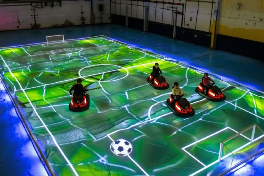 Interactive Bumper Cars