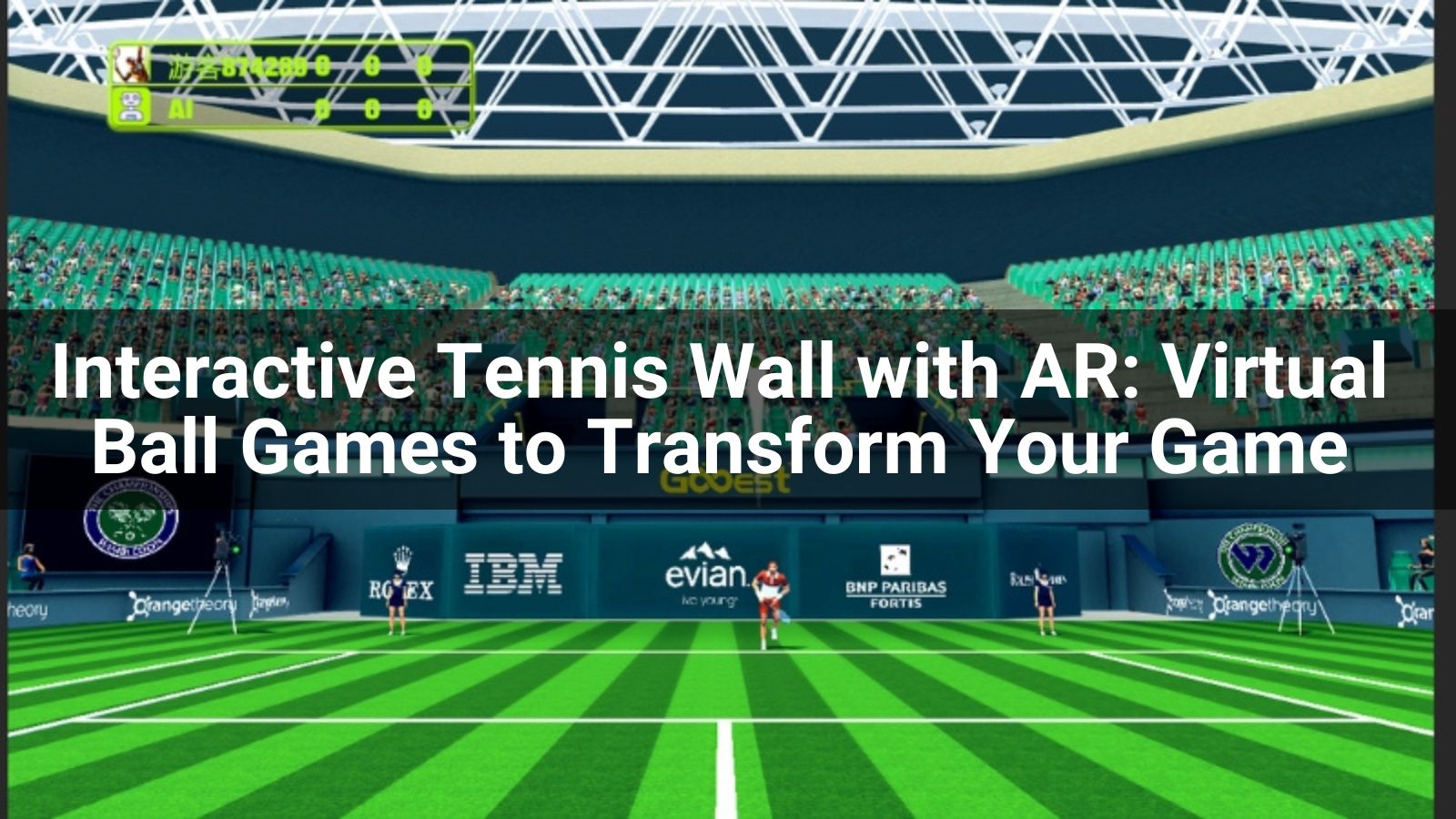 Interactive Tennis Wall with AR: Virtual Ball Games to Transform Your Game