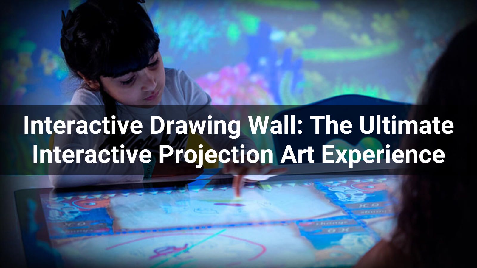 Interactive Drawing Wall: The Ultimate Interactive Projection Art Experience